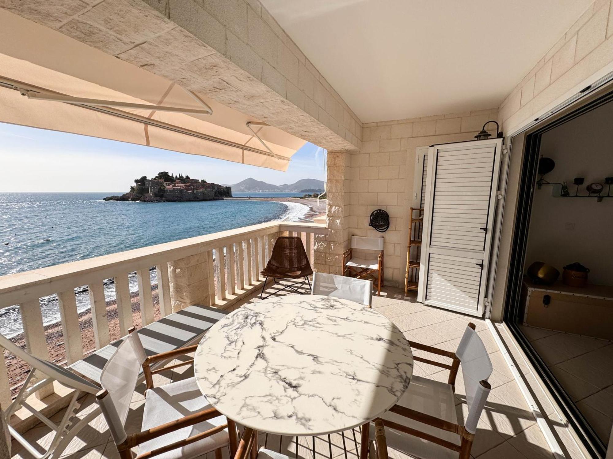 Apartment Radovic Sveti Stefan Buitenkant foto